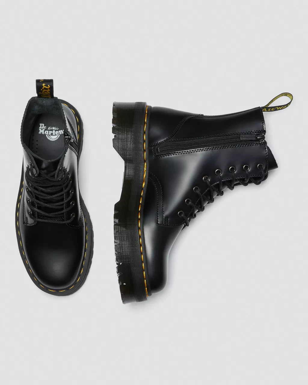 Dr. Martens - Jadon Smooth Leather Platform Boots
