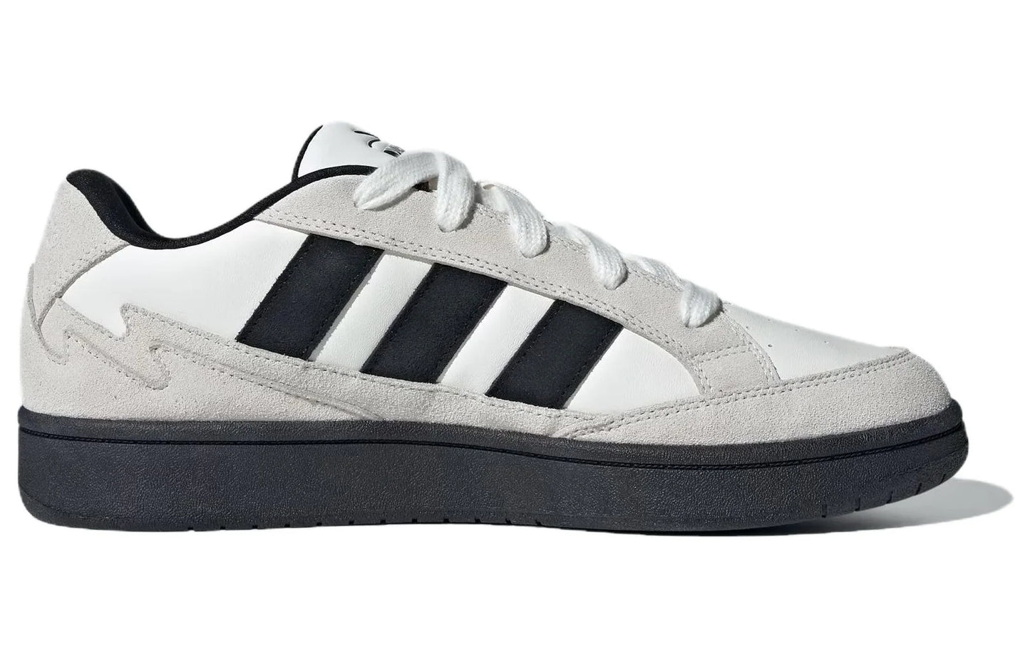 AVD Grey-Black Low Sneakers