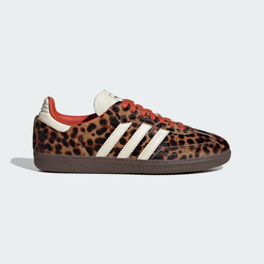 Originals Samba Trainers In Leopard Print - BROWN