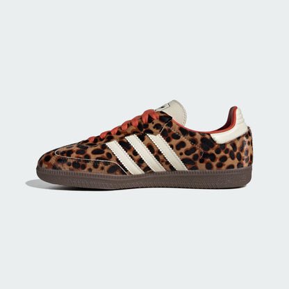 Originals Samba Trainers In Leopard Print - BROWN