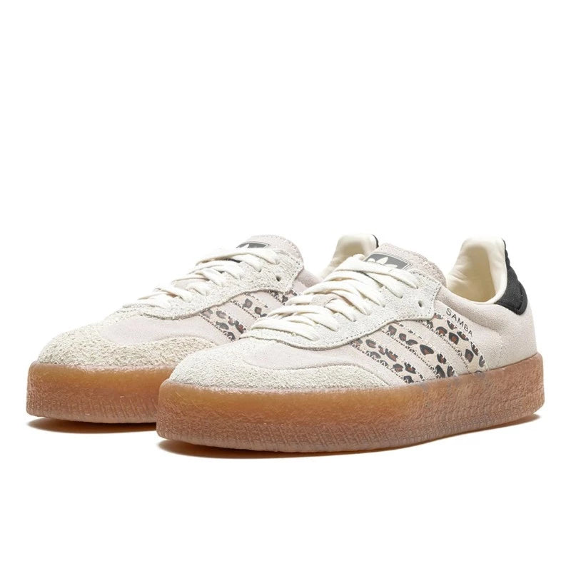 Sambae Leopard Off White